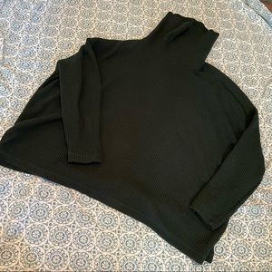 Old navy green thick chunky turtle neck sweater